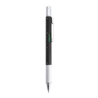 Multifunctional ball pen, ruler, spirit level, screwdriver