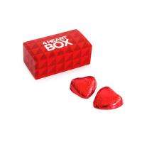 4 Chocolate Heart Box