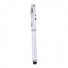 Laser pointer with LED light, ball pen, touch pen