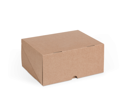 Genie Packaging - Medio Box - Kraft (Domed Print)