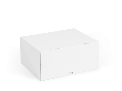 Genie Packaging - Medio Box - White (Domed Print)