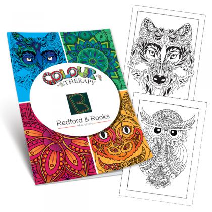 Colouring Therapy Book