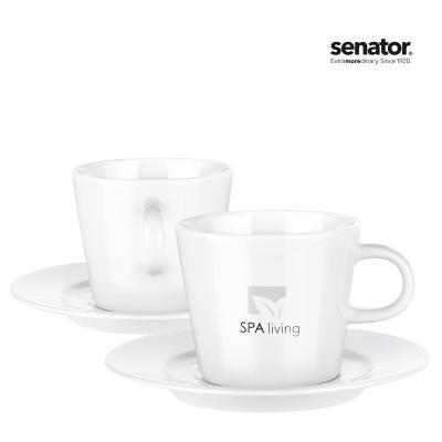 senator® Fancy Espresso Duo porcelain set, 4 pcs.