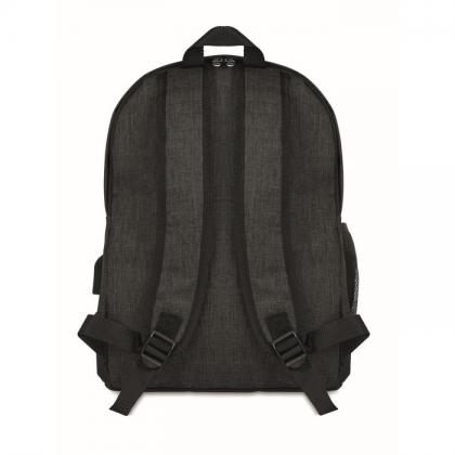 600D 2 tone polyester backpack