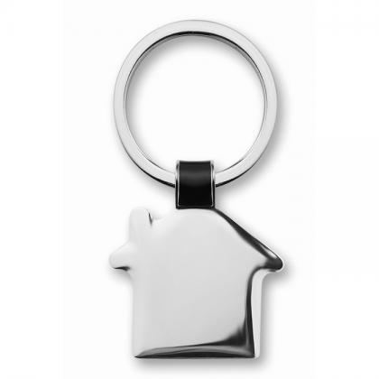 House shaped key ring
