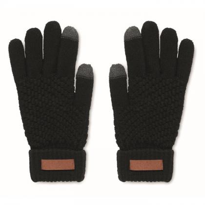 Rpet tactile gloves