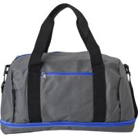 Polyester (600D) sports bag (Blue)