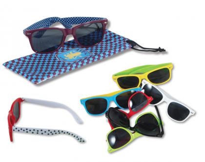 Sunglasses - Printed CMYK on outside of arm