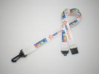 20mm Flat Polyester Lanyard with BB1 Fitting and Safety Break