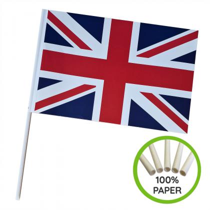 A4 Sustainable Paper Handwaving Flags