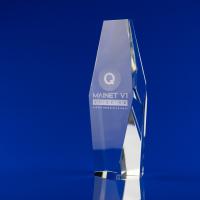 Crystal Glass Bespoke Matrix Award or Trophy
