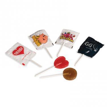 Small Lollipop with Directly Printed Wrapper