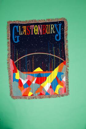 Custom Design & Logo Knitted Blanket - promotional merchandise