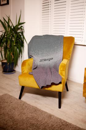 Custom Design & Logo Knitted Blanket - promotional merchandise