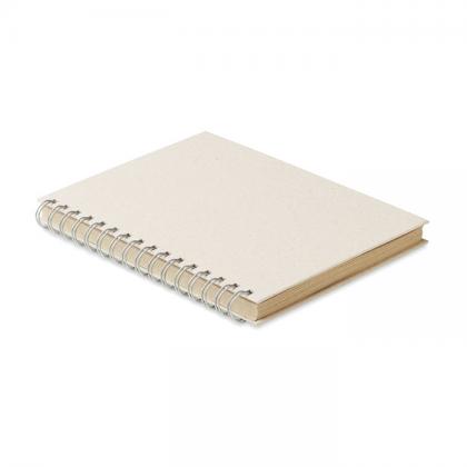 A5 grass notebook 80 lined