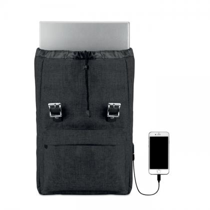 Backpack in 600D polyester