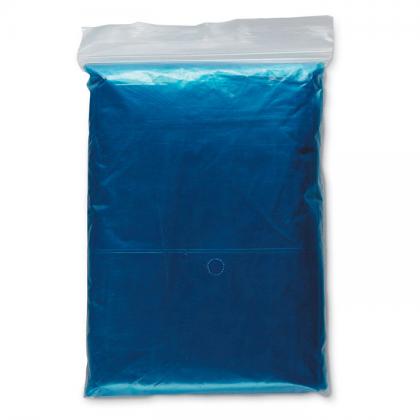 Foldable raincoat in polybag