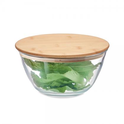 Glass salad box 1200 ml