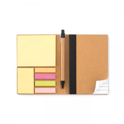 Notebook w/pen & memo pad