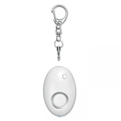 Personal alarm with key ring