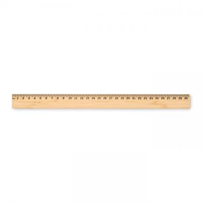 Ruler in bamboo 30 cm
