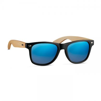 Sunglasses with bamboo arms