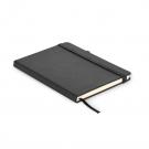 Recycled PU A5 lined notebook
