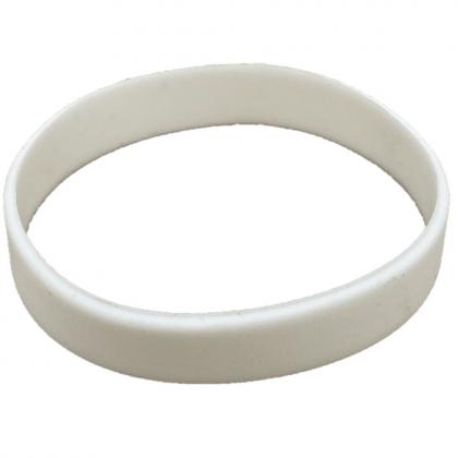 Adult Silicone Wristband (UK Stock: White)