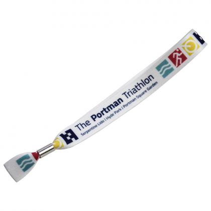 15mm Recycled PET Dye Sub Event Wristband (UK Made)