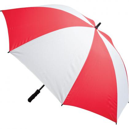 Fibreglass Storm Umbrella (Red & White)