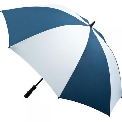 Fibreglass Storm Umbrella (Navy & White)