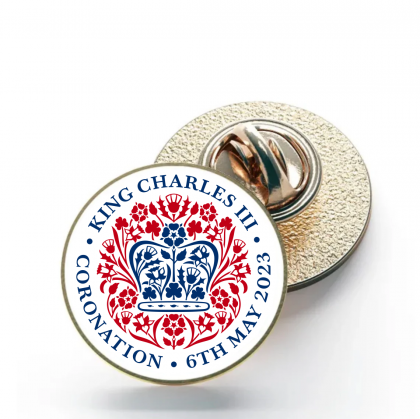 Epoxy Pin Badge - Coronation