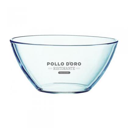 Cosmos Glass Serving Bowl (200mm/7.9")