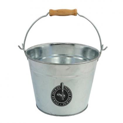 Galvanised Steel Ice Bucket - 5 Litre