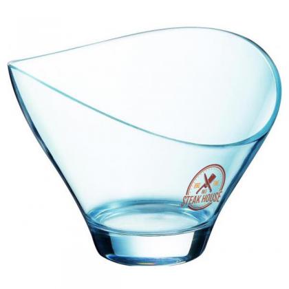 Jazzed Glass Dessert Bowl (250ml/8.75oz)