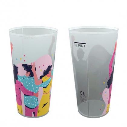Plastic Festival Cup - 330ml/Half Pint