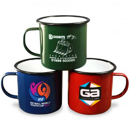 Premium Enamel Mugs 20oz/568ml (Coloured)