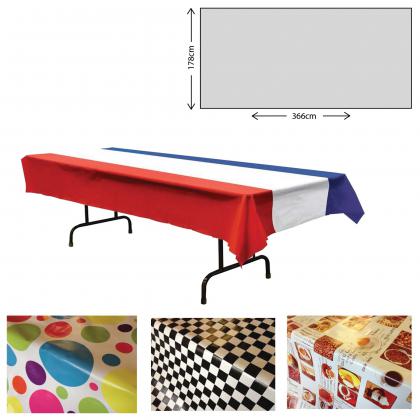 Wipeable PVC Tablecloth - 100x1000cm