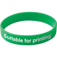 Child Silicone Wristband (UK Stock: Green)