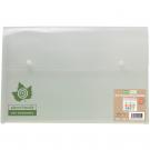 Eco-Eco A4  95% Recycled Clear Expanding 2 Stud Wallet