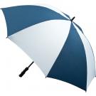 Fibreglass Storm Umbrella (Navy & White)