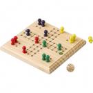 Wooden ludo game