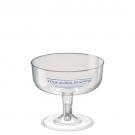 Disposable Plastic Champagne Coupe Glass (180ml/6oz)