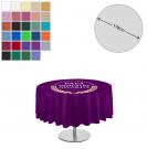 Premium Fabric Tablecloth - Round - 178cm (2ft High Table - Mid Drop)