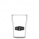 Reusable Nonic Beer Glass (284ml/10oz/Half Pint) - Polycarbonate