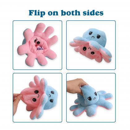 Reversible Octopus Plush Toys