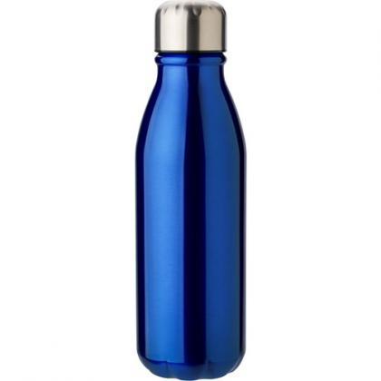 Aluminium bottle (500 ml) (Blue)