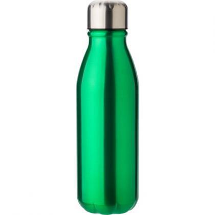 Aluminium bottle (500 ml) (Green)
