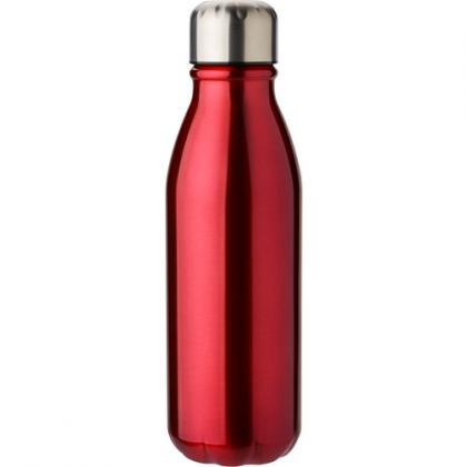 Aluminium bottle (500 ml) (Red)