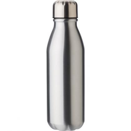 Aluminium bottle (500 ml) (Silver)